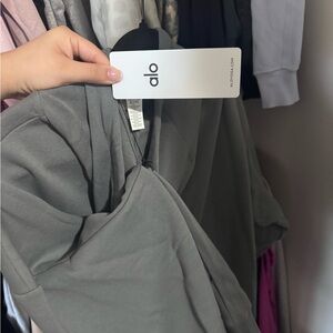 Alo blue grey  Hoodie